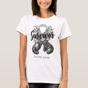 Blossom Sciatic Pain Krieger Überlebende T-Shirt