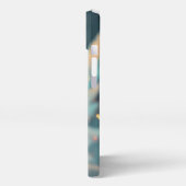 Blossom Seraph - Engel der Frühlingsgraue iPhone Hülle (Linke Seite)