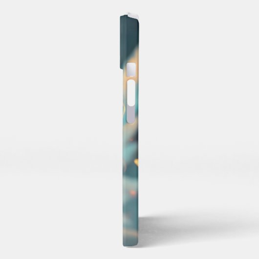 Blossom Seraph - Engel der Frühlingsgraue iPhone Hülle (Linke Seite)