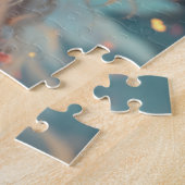 Blossom Seraph - Engel der Frühlingsgraue Puzzle (Seite)