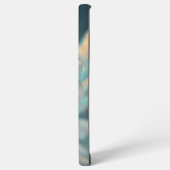 Blossom Seraph - Engel der Frühlingsgraue Samsung Galaxy Hülle (Linke Seite)