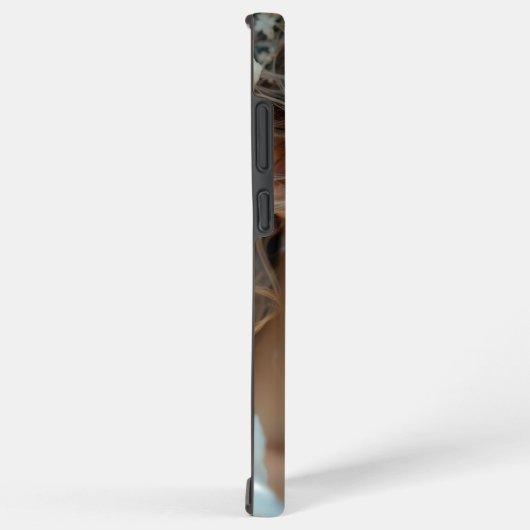 Blossom Seraph - Engel der Frühlingsgraue Samsung Galaxy Hülle (Rechte Seite)