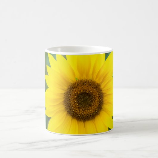 Blossom Sonnenblume Wildblume Kaffeetasse (Mittel)