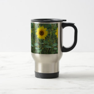 Blossom Sonnenblume Wildblume Reisebecher
