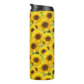 Blossom Sonnenblumen Thermosbecher (Nach rechts gedreht)