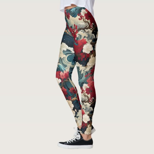 Blossom Storm Leggings - Hübsch (Links)