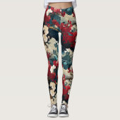 Blossom Storm Leggings - Hübsch (Vorderseite)