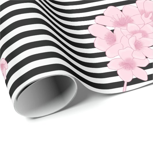 Blossom Strippapier Geschenkpapier (Rolleneckpunkt)