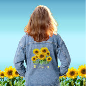 Blossom Sunblumen Denim Jacket Jeansjacke