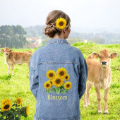 Blossom Sunblumen Denim Jacket Jeansjacke