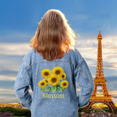 Blossom Sunblumen Denim Jacket Jeansjacke