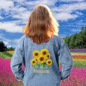 Blossom Sunblumen Denim Jacket Jeansjacke