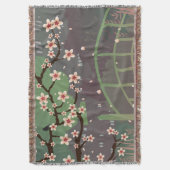 Blossom Sundown Decke (Vorderseite Vertikal)