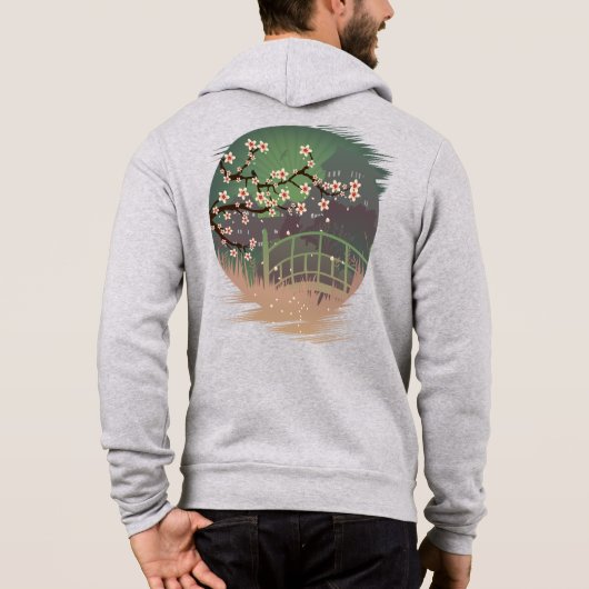 Blossom Sundown Hoodie (Rückseite)
