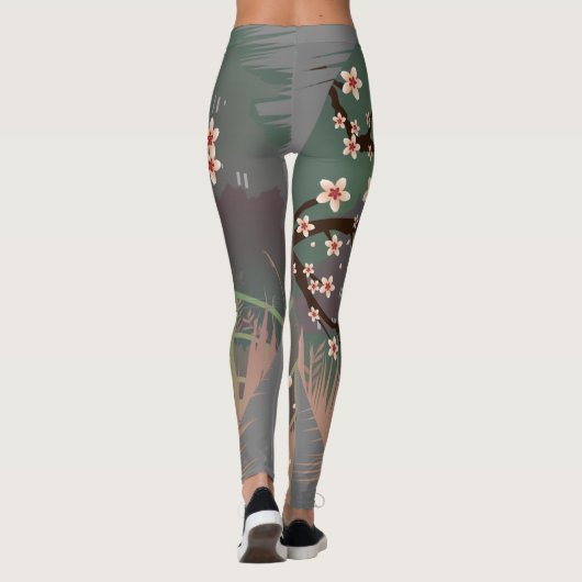 Blossom Sundown Leggings (Rückseite)