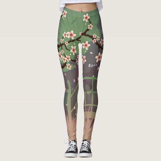 Blossom Sundown Leggings (Vorderseite)