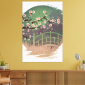 Blossom Sundown Leinwanddruck (Insitu (Wohnzimmer))