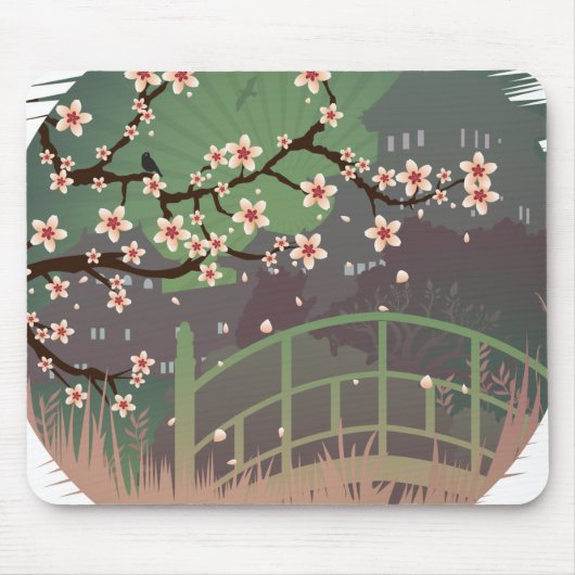 Blossom Sundown Mousepad (Vorne)