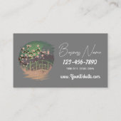 Blossom Sundown Visitenkarte (Rückseite)