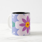 Blossom Tasse Blumendesign (Vorderseite Links)