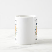 🎓Blossom & Tassel Abschlussbecher Kaffeetasse (Mittel)