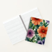 Blossom-Themed Spiral-Notebook Notizblock (Innenseite)
