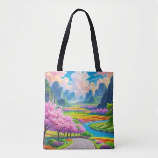 "Blossom Trail - Natur im vollen Leben Tasche (Vorderseite)
