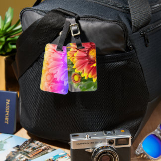 "Blossom Travel Tag" oder "Dual Bloom ID Tag" Gepäckanhänger