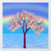 Blossom Tree Fensteraufkleber (Blatt)