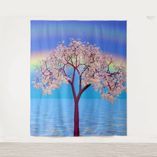 Blossom Tree Wandteppich (Vorderseite)