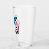 Blossom und Pride-Pint-Glas Glas (Links)