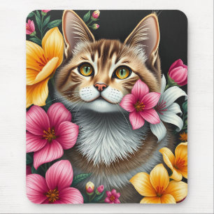 Blossom und Purr Mousepad