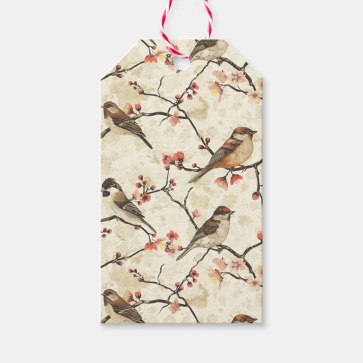 Blossom und Song Geschenkanhänger (Vorderseite)