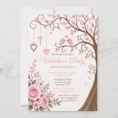 Blossom Valentinsfeier Einladung (Vorderseite)