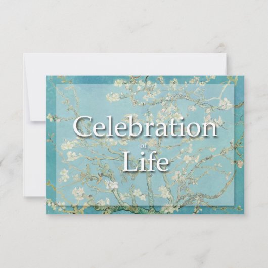 Blossom Van Gogh Feierlichkeiten Ankündigung (Vorderseite)