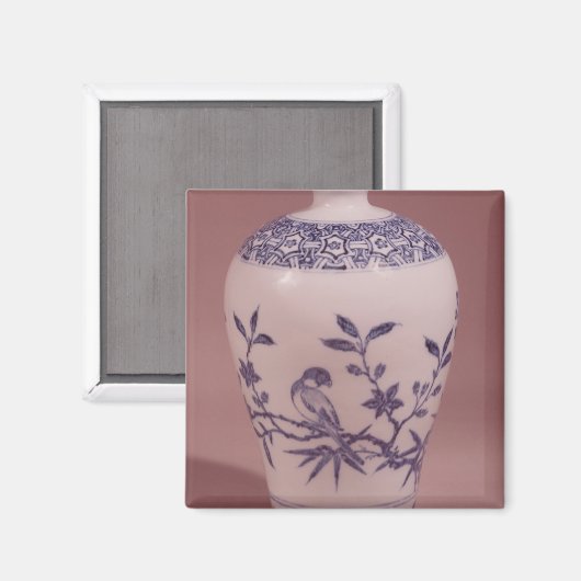 Blossom Vase, Ming Dynastie Magnet (Vorderseite/Rückseite)