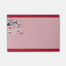 Blossom Vogelkäfig rot "Licht" Post-it Klebezettel