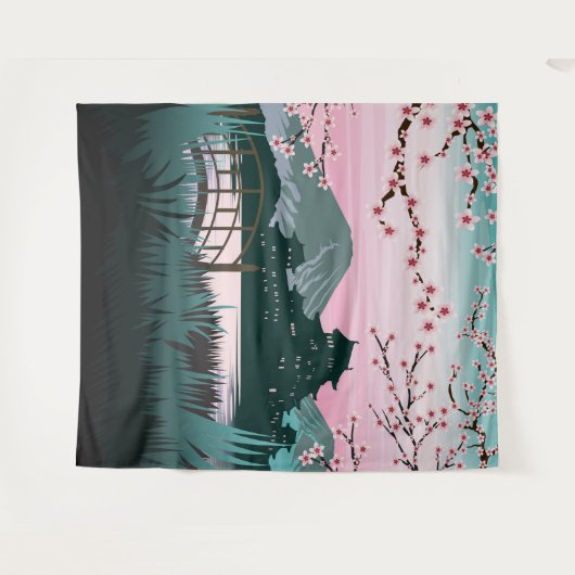 Blossom Wandteppich (Vorderseite (Horizontal))