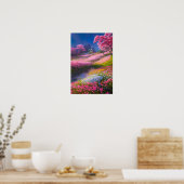 Blossom Wappen Poster (Küche)