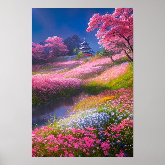 Blossom Wappen Poster (Vorne)