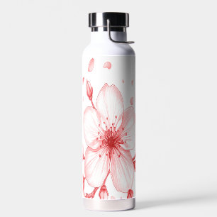 Blossom Wasserflasche - Blühende Blume Wiederverwe Trinkflasche