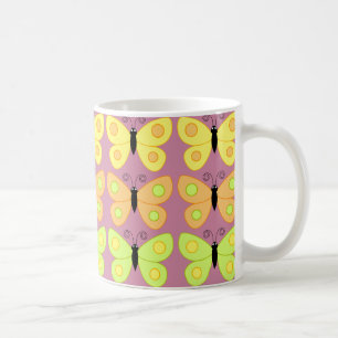 Blossom wie ein Schmetterling Kaffeetasse