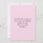 BLOSSOM WO PLANT | Christliche Förderung (Rückseite)