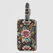 Blossomed Beauty Gepäckanhänger (Vorderseite Vertikal)