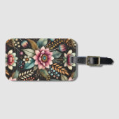 Blossomed Beauty Gepäckanhänger (Vorderseite (Horizontal))