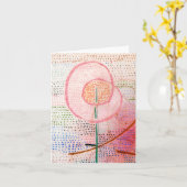 Blossoming 1934 Painting by Paul Klee Karte (Gelbe Blume)