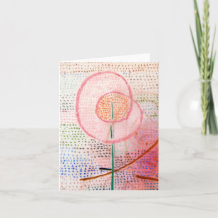 Blossoming 1934 Painting by Paul Klee Karte