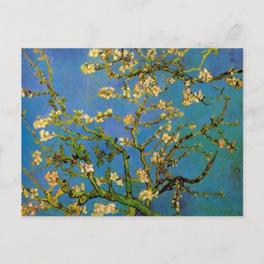 Blossoming Almond Tree by Vincent van Gogh Postkarte (Vorderseite)