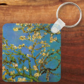 Blossoming Almond Tree by Vincent van Gogh Schlüsselanhänger (Rückseite)