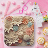 Blossoming Beauty Pappteller (Party)